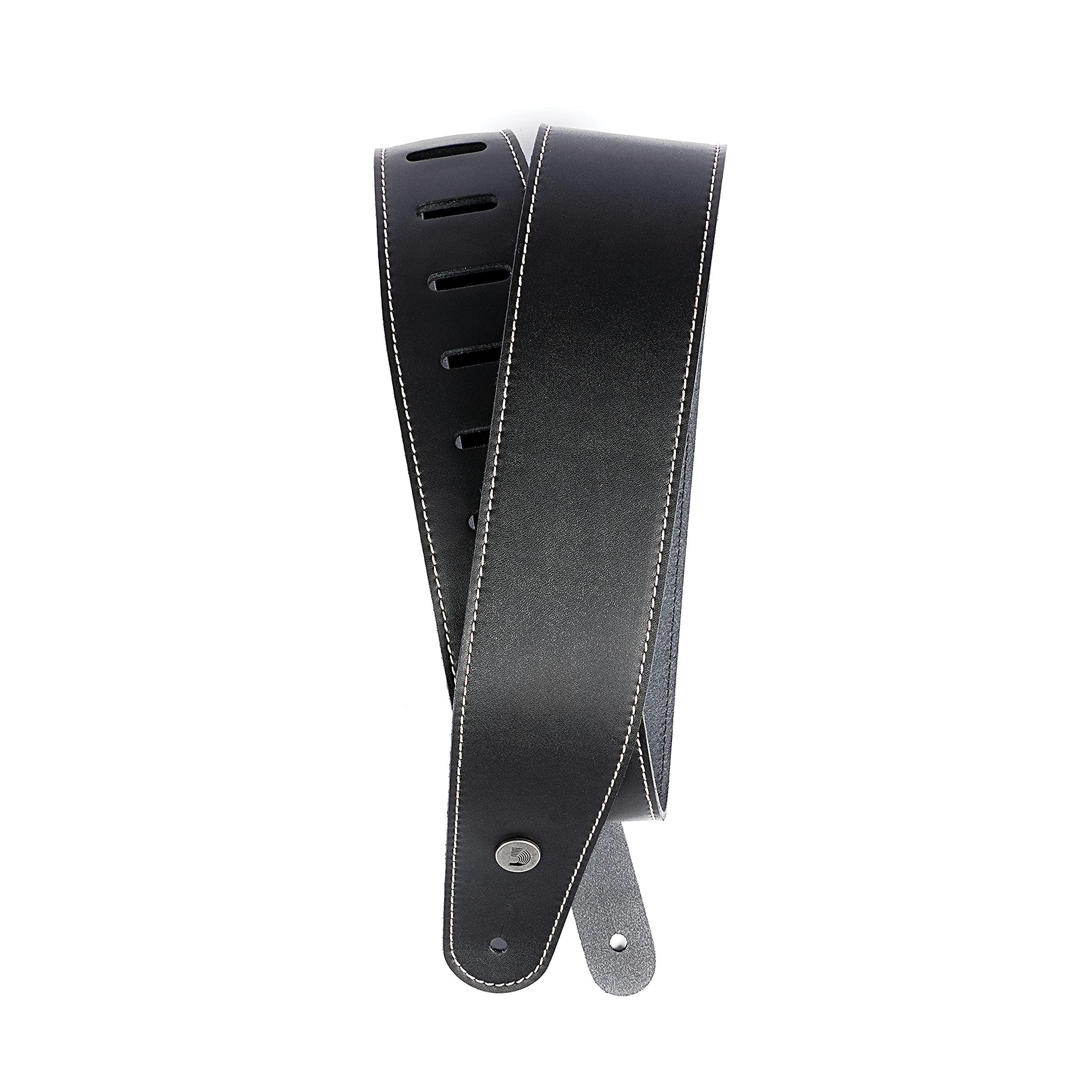 D'Addario Accessories Leather Guitar Strap - Guitar Accessories - Electric Guitar Strap, Acoustic Guitar Strap, Acoustic Electri